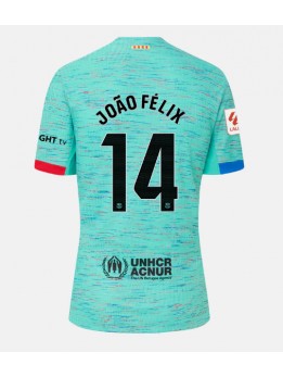 Moški Nogometna dresi replika Barcelona Joao Felix #14 Tretji 2023-24 Kratek rokav